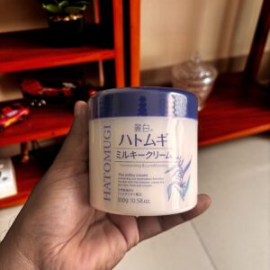 Hatomugi Milky Cream – Deep Moisturizing Japanese Skin Care Cream (300g)