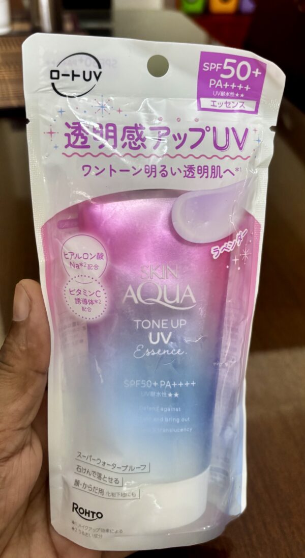 ROHTO SKIN AQUA TONE UP UV ESSENCE SPF50+ PA++++
