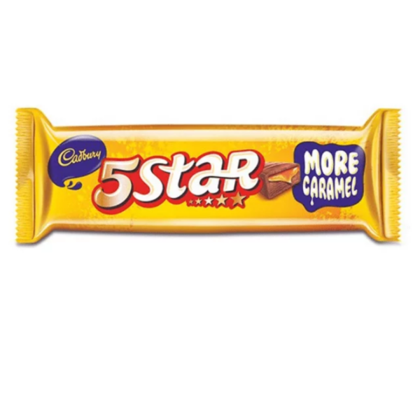 Cadbury 5 Star Chocolate 22g (2) Cadbury Five Star Oreo 40g