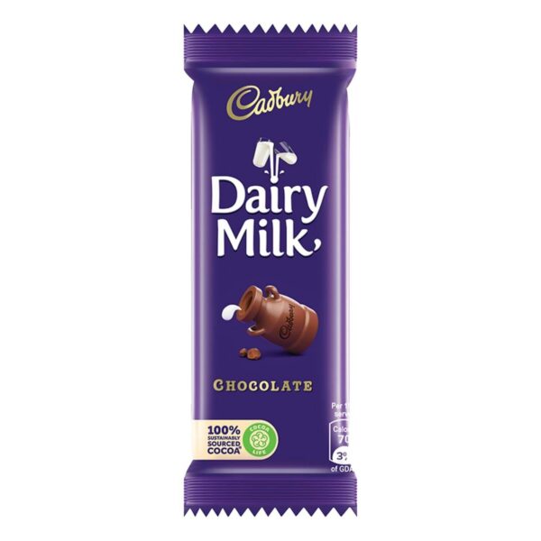 Cadbury Dairy Milk Chocolate 13.2g Jar (1) Cadbury Dairy Milk Chocolate 12.1g 56 Pieces Box