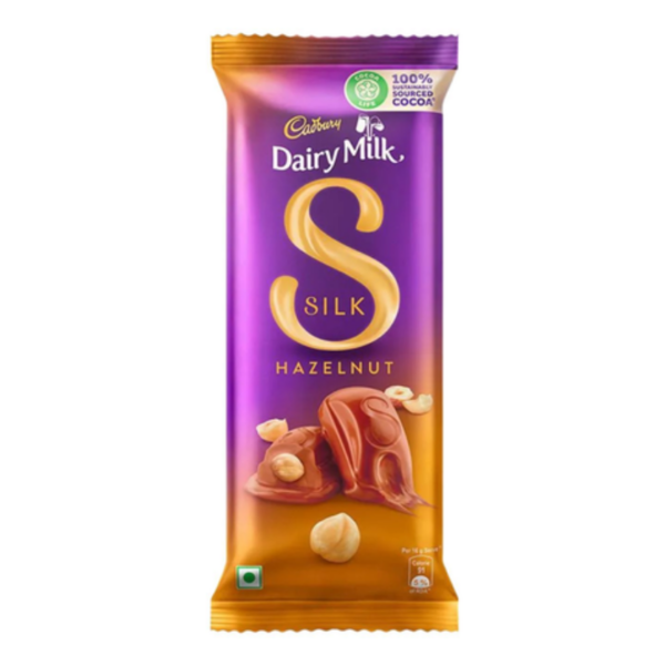 Cadbury Dairy Milk Silk Hazelnut Chocolate 54gm Cadbury Dairy Milk Silk Hazelnut Chocolate 54gm