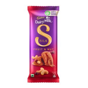 Cadbury Silk Fruit & Nut Chocolate 137gm (2) Cadbury Silk Fruit & Nut Chocolate 129 gm