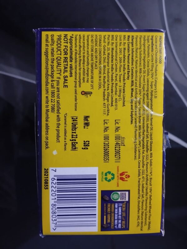 WhatsApp Image 2026-06-07 at 11.20.01 PM (1) Cadbury Five Star Oreo Chocolate 22 gm 24 Pieces Box